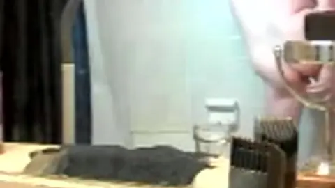 Athletic Guy Uses Sports Support to Hold Toy in Ass