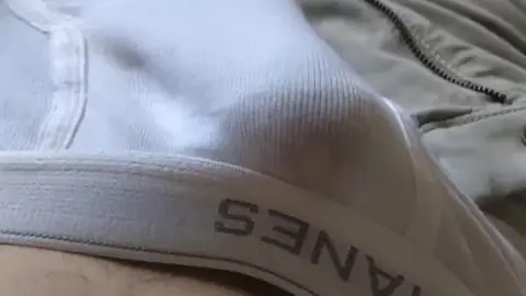 Guy Cums in Tighty Whities