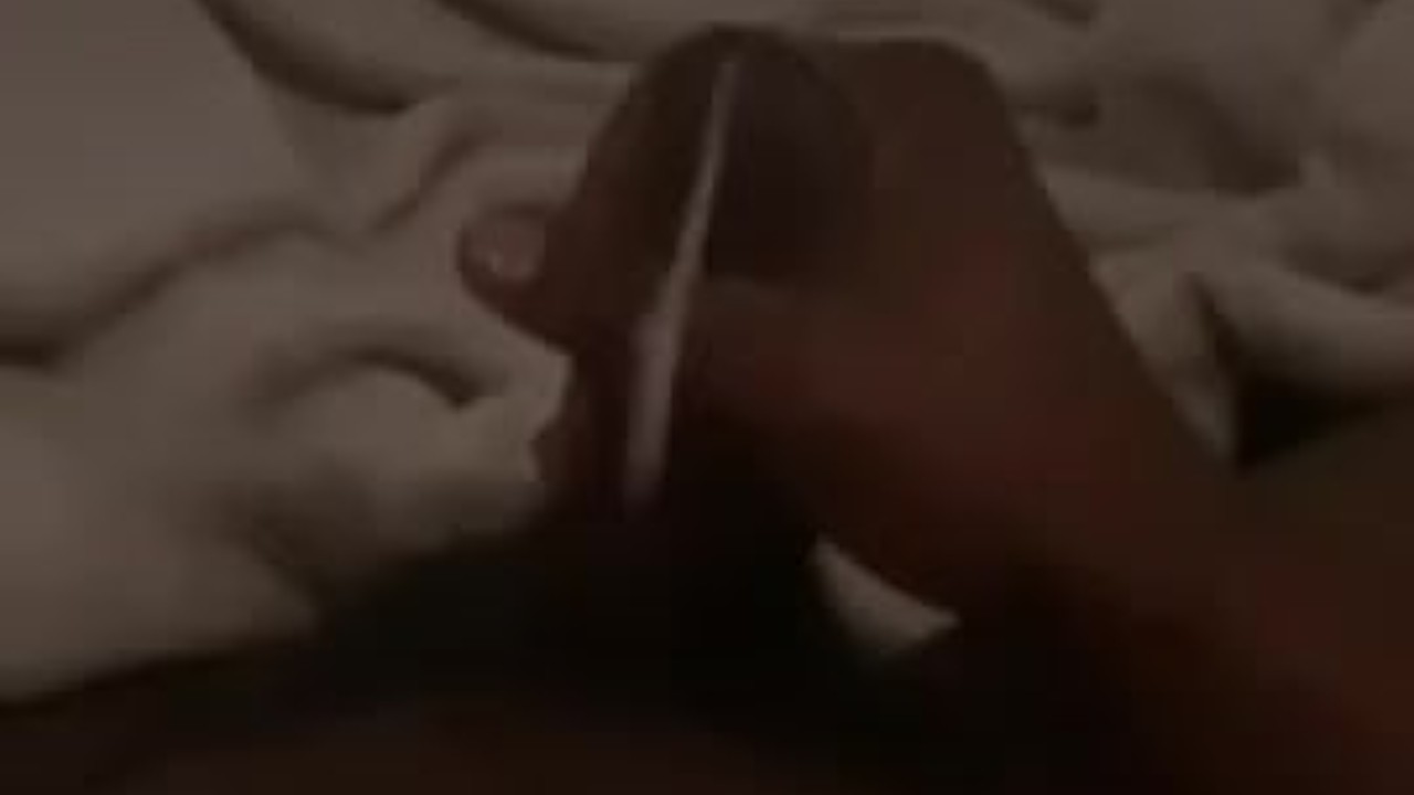 Husband Strokes Cock Before Wife Cums Home