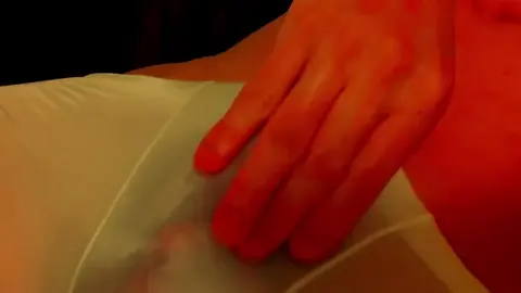 Solo Guy Jerks Off on Bed with Visible Bulge