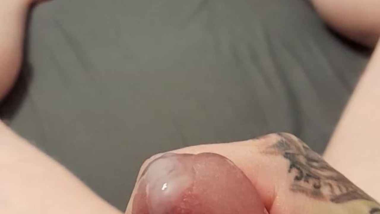 Solo Guy Masturbates Until Cumming