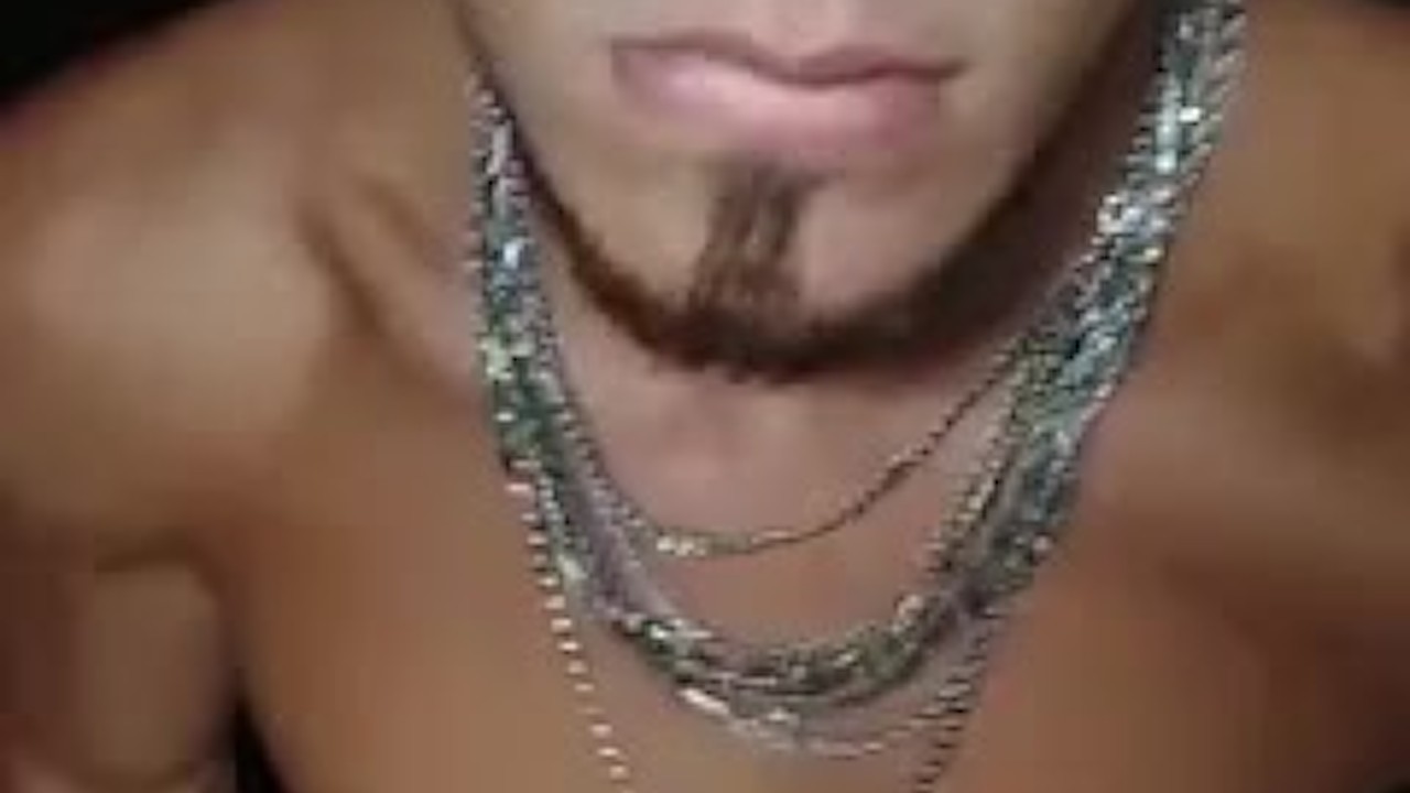 Guy Masturbates at Dining Table
