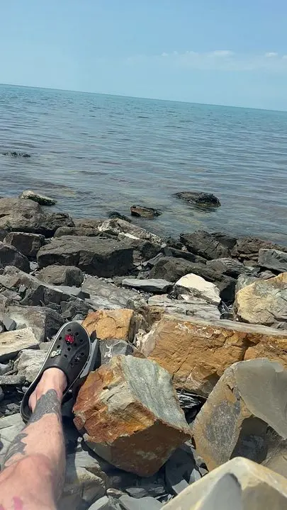 Daddy Fucks at Beach