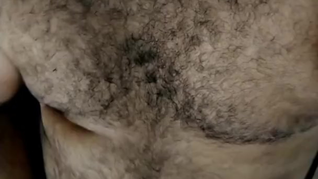 Hairy Bear Daddy Feeds on Twink
