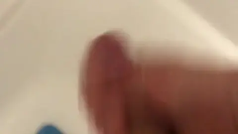 Gay Guy Jerks Off in Shower Before Appointment