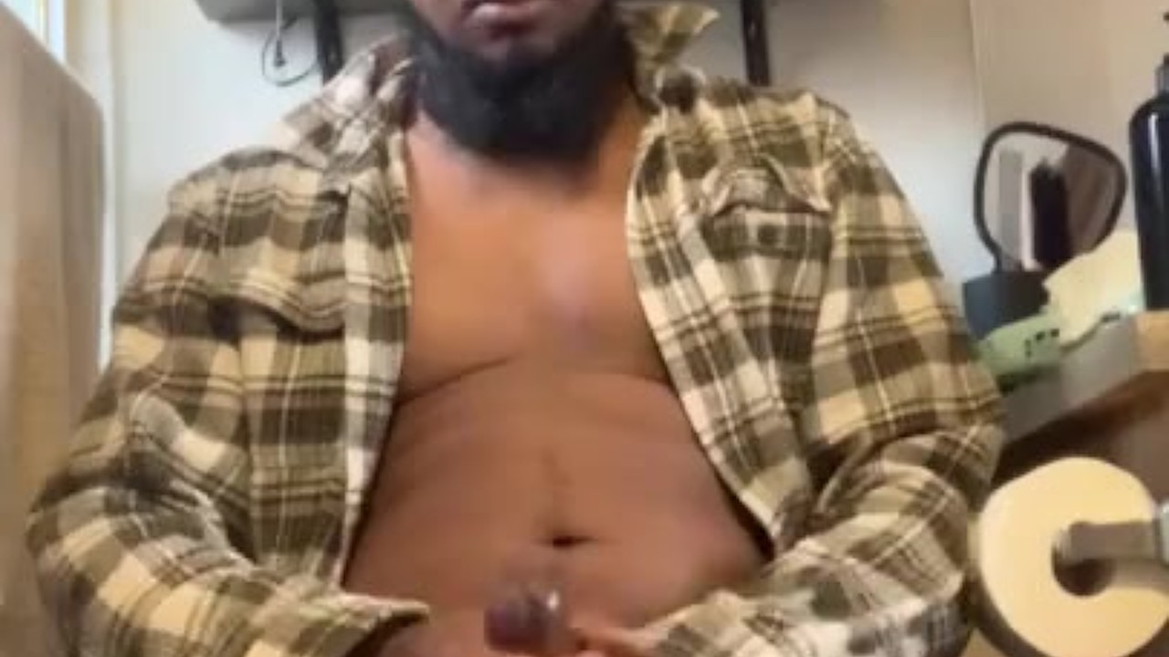 Morning Cumshot with Solo Jerk Off