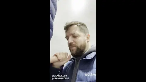 Daddy Gives Hunk Blowjob in Public Bathroom