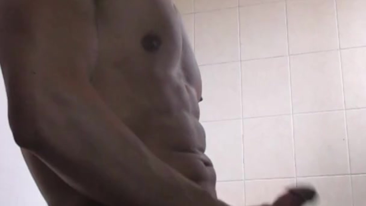 Solo Guy Smokes and Strokes His Hard Dick