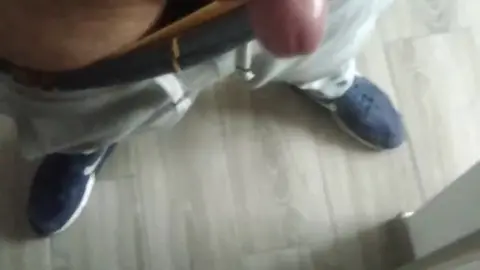 Stepbrother Gets Jerked Off and Cums on Socks