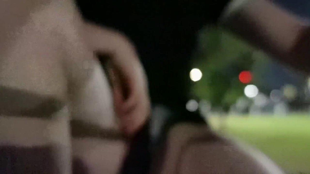 Guy Masturbates on BMX Bike in Public Park at 3am