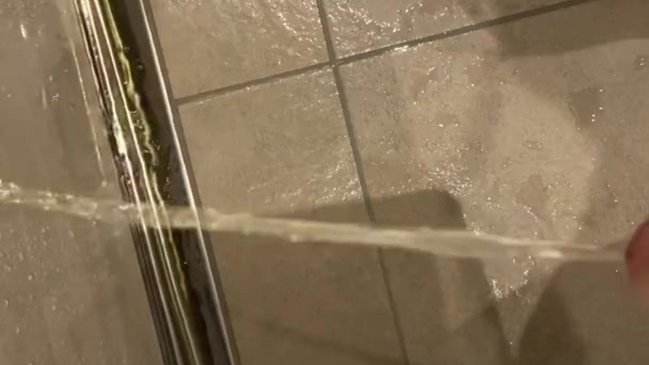 Group of Men Engage in Naked Mass Urination