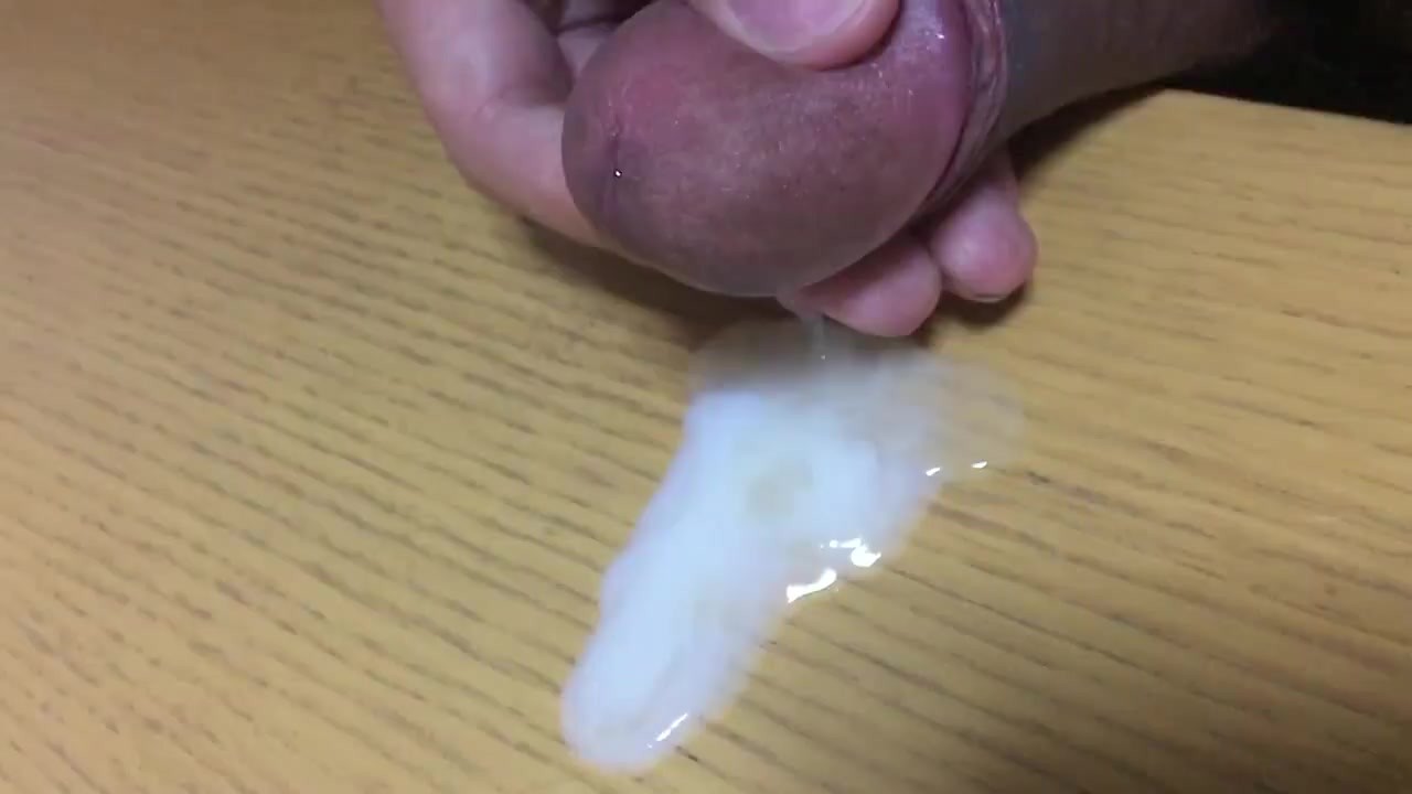 Thick Cumshot After 3 Days of Edging