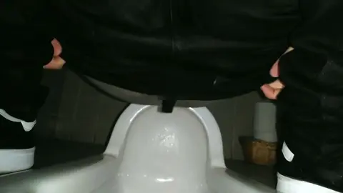 Close-up of Erect Dick and Cum-filled Balls