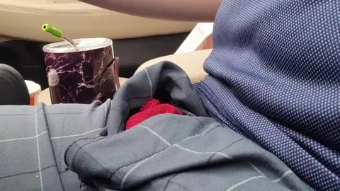 Gay Driver Masturbates While Driving