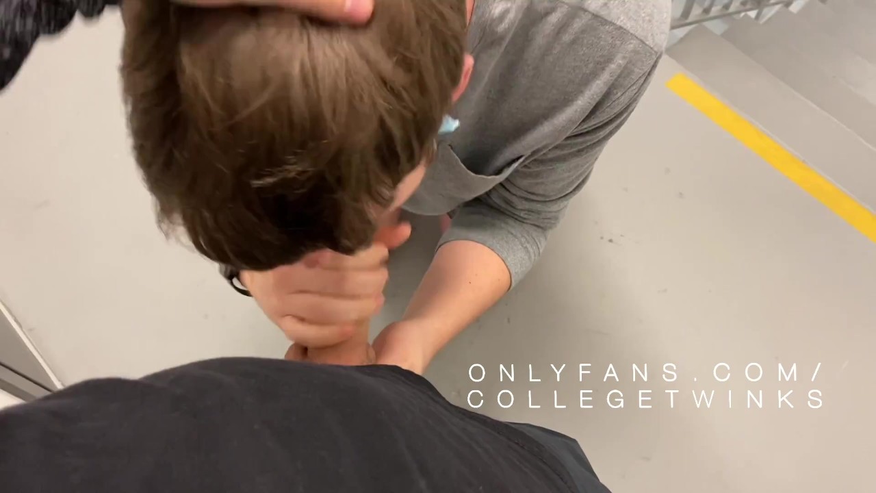 Boyfriends Have Stairway Sex