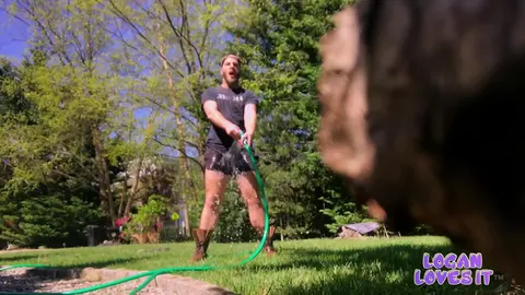 Guy Fingers His Taint During Solo Exploration
