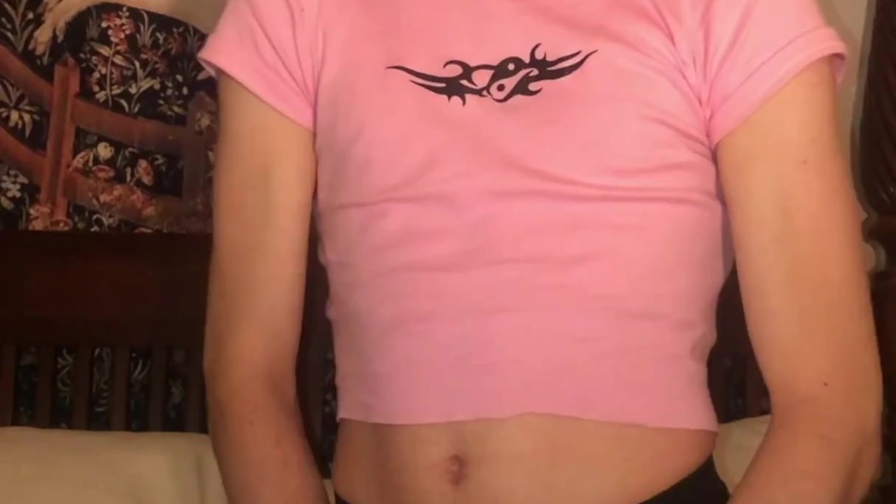 Jesse Gold Teases in Crop Top and Thong