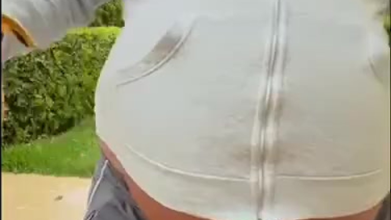 Hairy Bear Shows Off Bulging Body