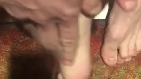 Gay Guy Gets Foot Rub and Massage