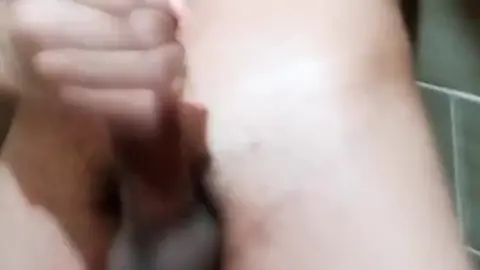 Gay Guy Cums in Shower
