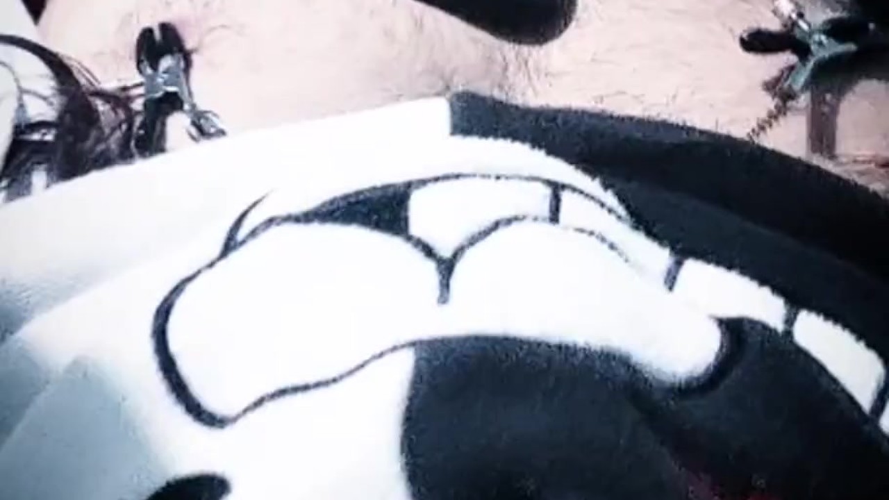 Twink Masturbates with Nipple Clamps