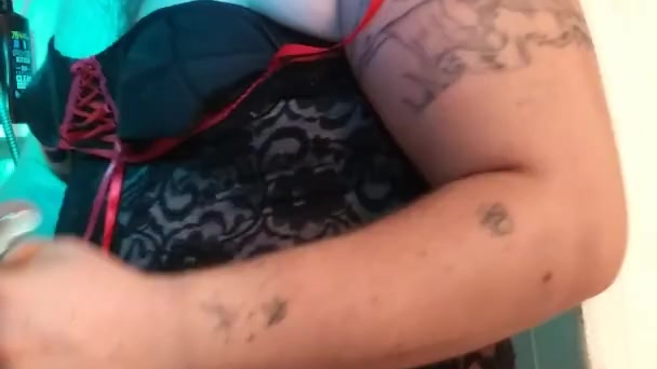 Sissy Boy Shaves Body for Smooth Look