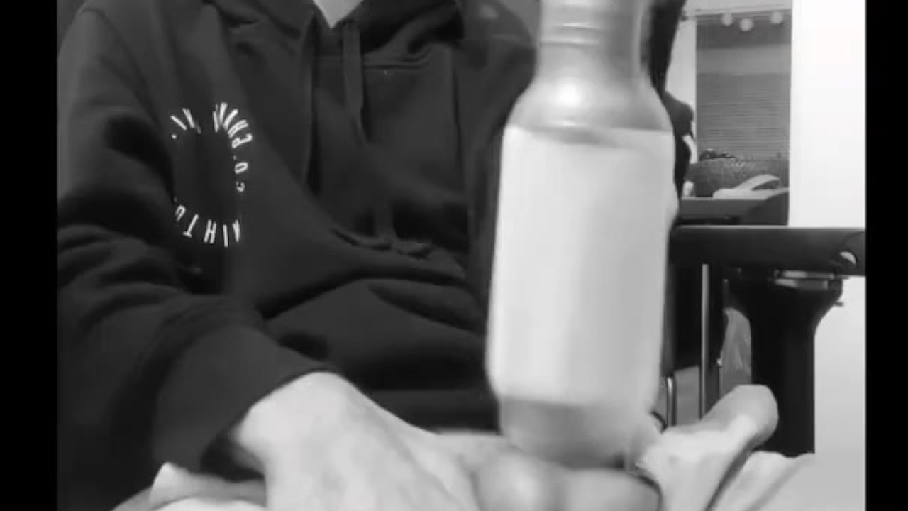 Guy Uses Drill Powered Sex Toy