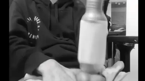 Guy Uses Drill Powered Sex Toy