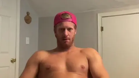 Guy Masturbates Big Cock to Climax