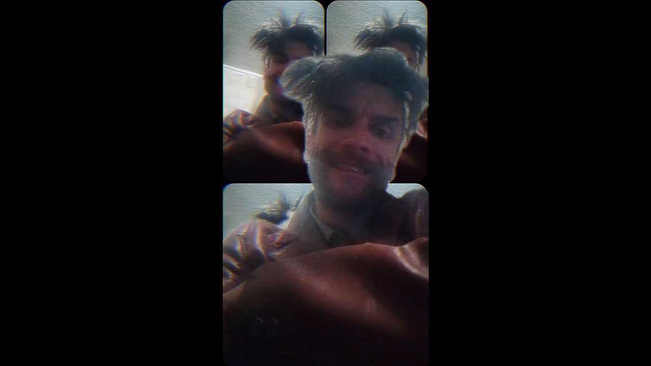 Leather Boy in Burnt Sienna Jacket Gets Mindfucked