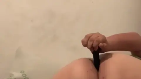 Solo Guy Uses Vibrator for Self Pleasure