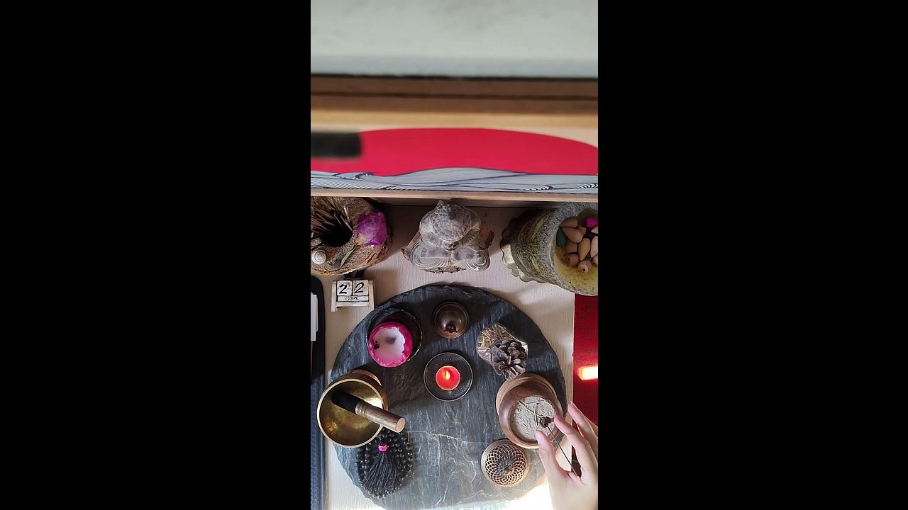 Meditative Gay Ritual Ends in Erotic Altar Sex