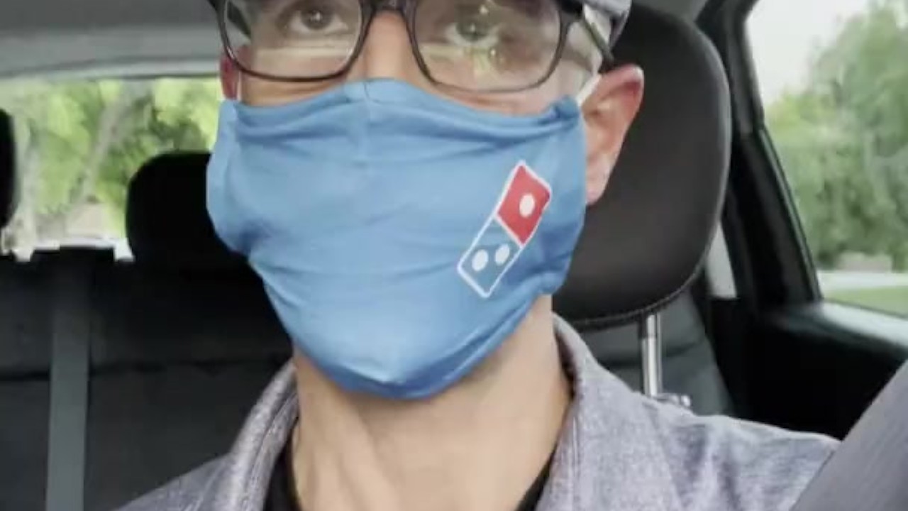Delivery Guy Talks Dirty in Kinky Scene