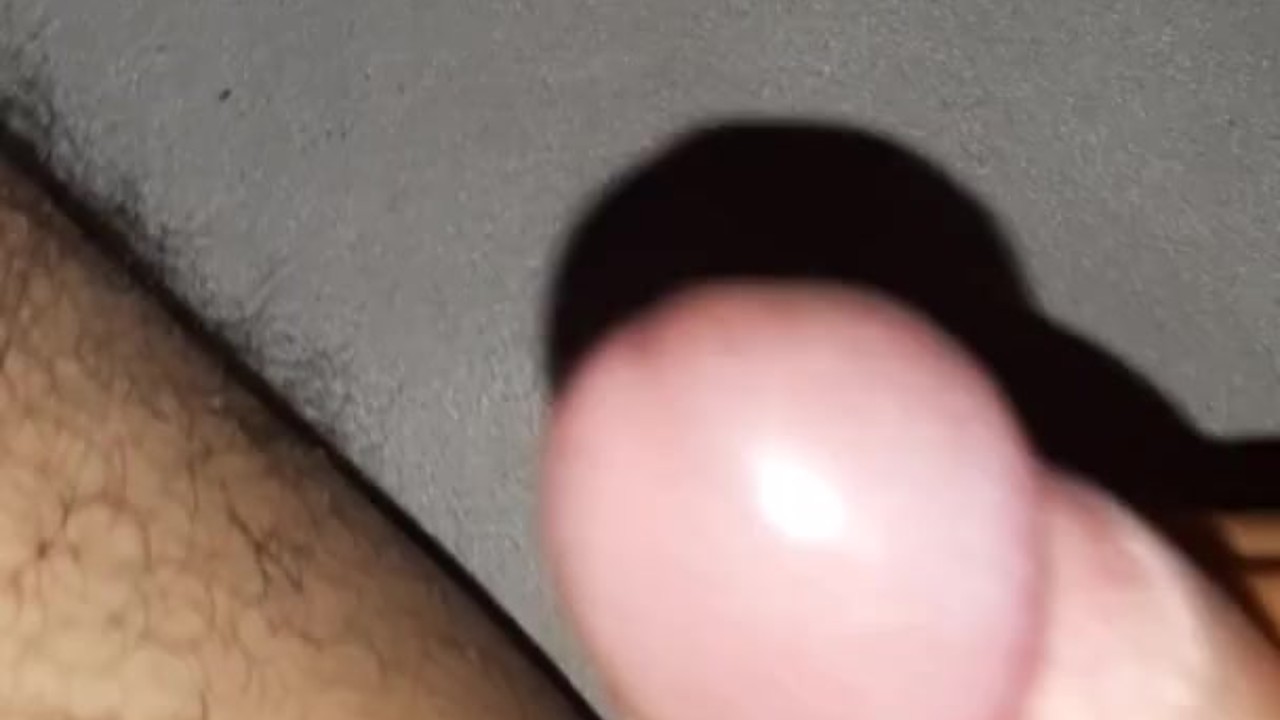 Latino Masturbates at Night