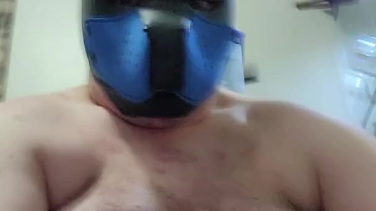 Gay Bottom Takes the Knot and Cums