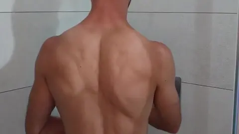 Guy Masturbates to Relax