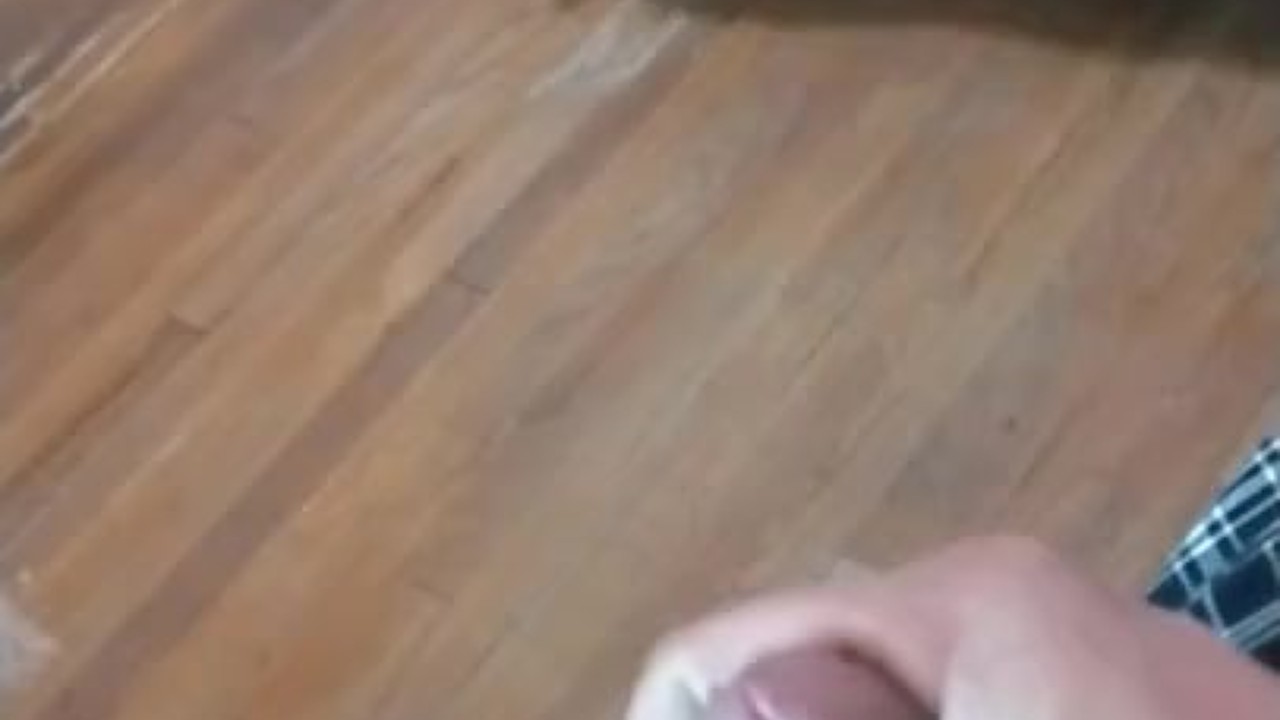 Guy Wakes Up with Morning Erection