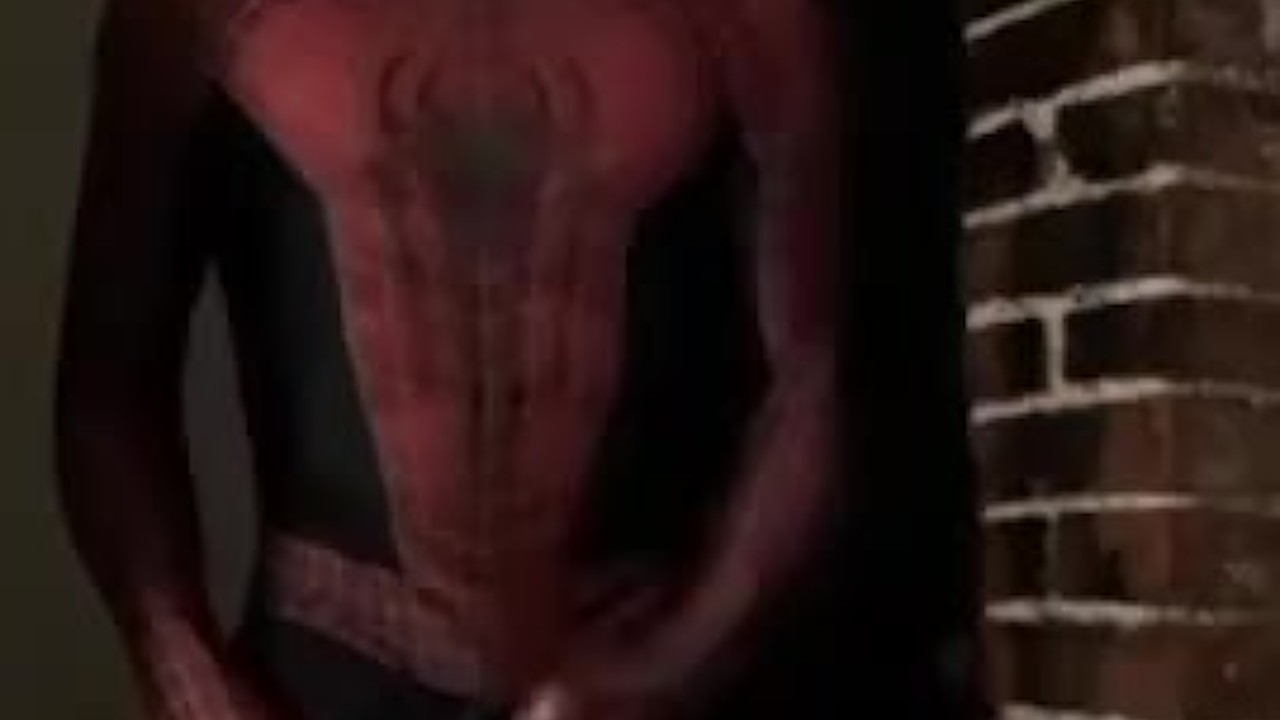 Superhero Cumshot Scene
