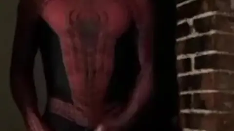 Superhero Cumshot Scene