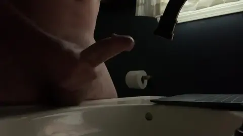 Hunky Guy Shoots Massive Cum Load