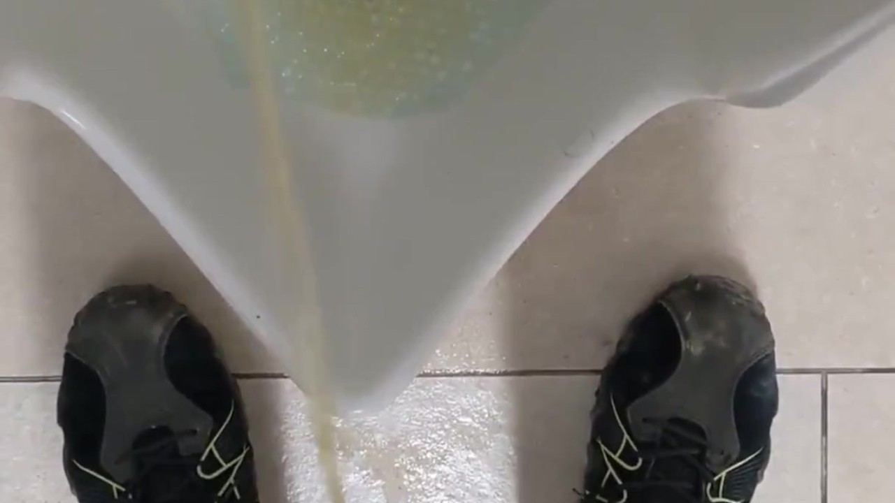 Gay Men Pissing at Work in Compilation