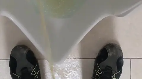 Gay Men Pissing at Work in Compilation