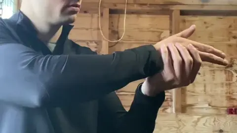 Naked Man Does Slow Motion Dive