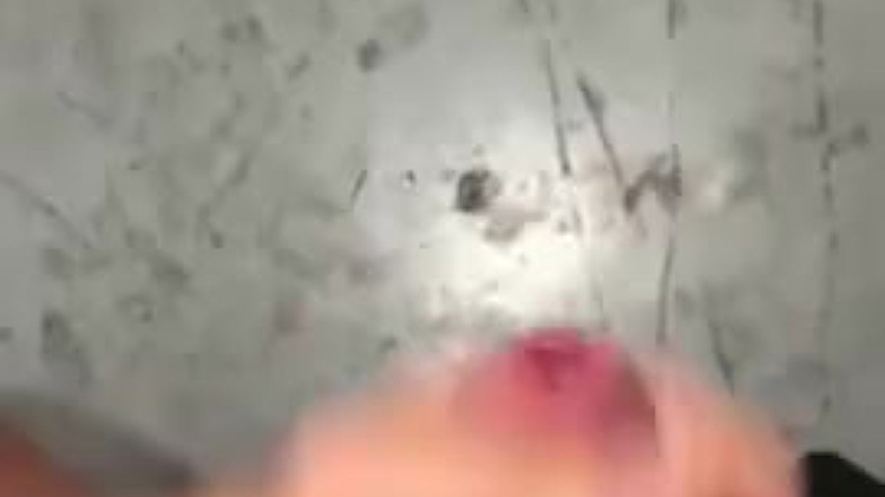 Teen Masturbates and Ejaculates in Public Restroom