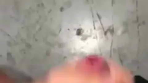 Teen Masturbates and Ejaculates in Public Restroom