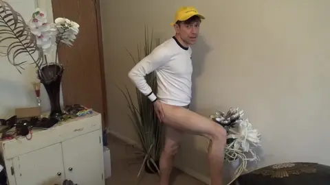 Gay Guy Shows Off in Skimpy Undies Publicly