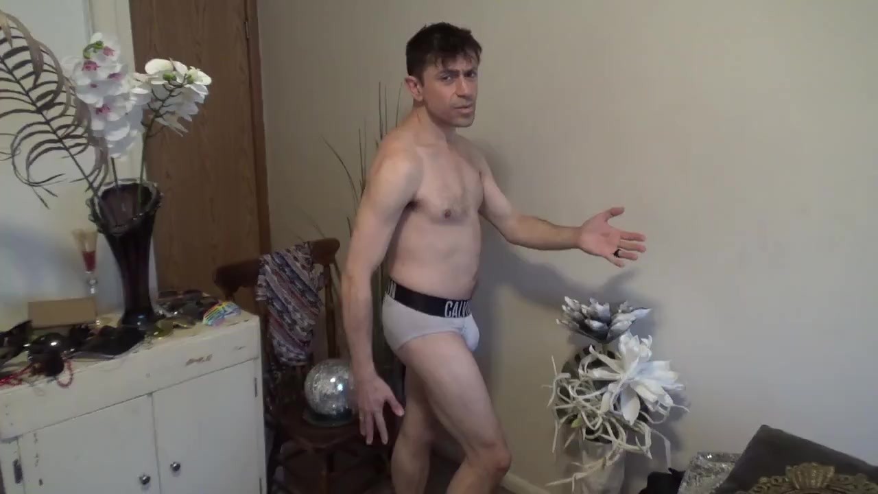 Underwear Model's Bulge Exposed and Played