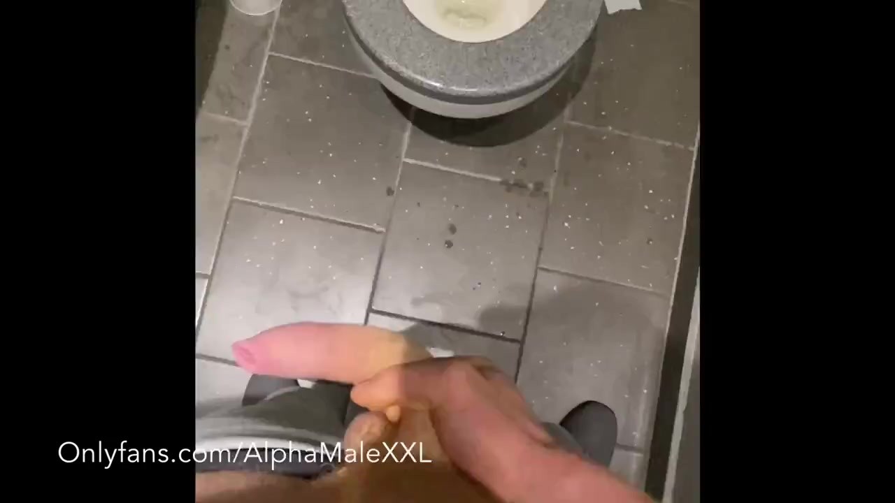 Straight Guy Gets Fucked in Public Toilet