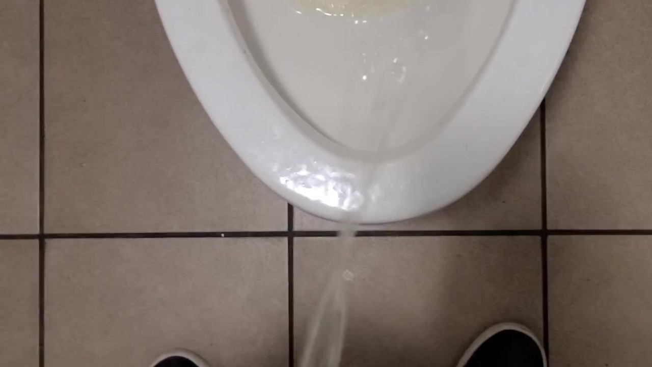 Gay Guy Urinates at Night