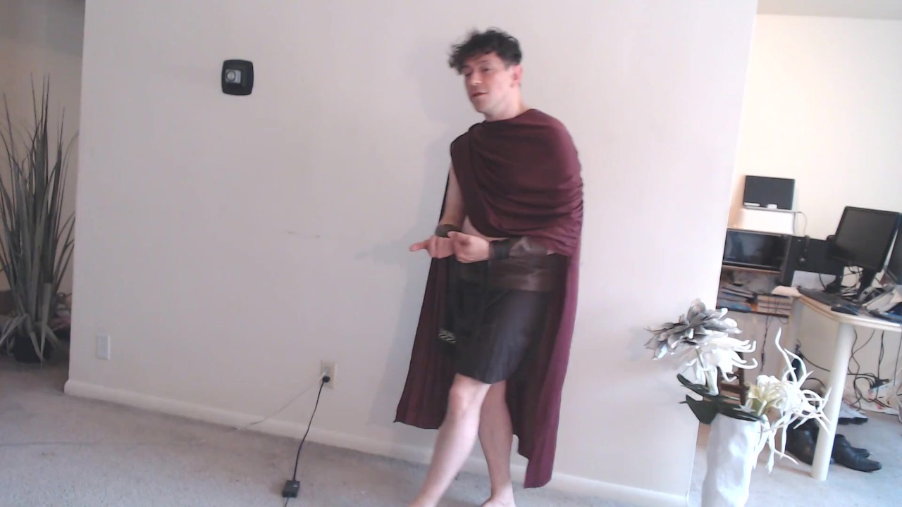Gladiator Dominates with Bareback Anal Sex